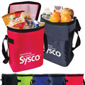 6-Pack Cooler with Open Pocket 12-Can Cooler Bag